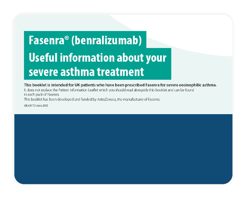 Fasenra Patient Resource Pack